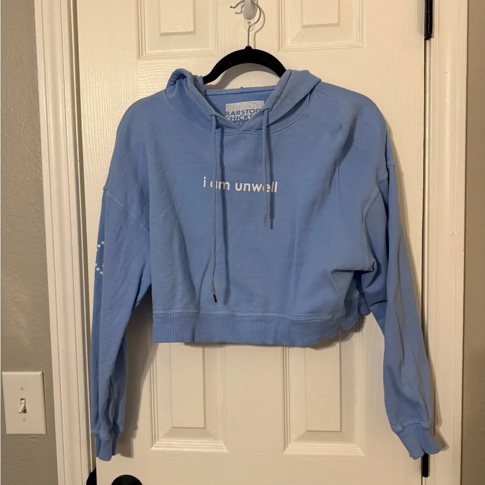 Call Her Daddy I Am Unwell Cropped Hoodie - Picture 2 of 9